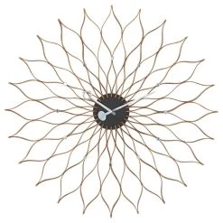 Vitra Sunflower Uhr, Birke
