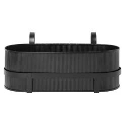 Ferm LIVING Bau Balkonkasten, Schwarz