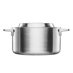 Fiskars Norden Kasserolle, Stahl, 3 l, Unbeschichtet -Dekohaus Verkauf 1067639 Fiskars Norden steel casserole 30L 2