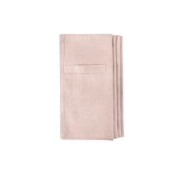 The Organic Company Everyday Stoffserviette, 4 Stück, Blassrosa -Dekohaus Verkauf 1073 331 EverydayNapkin PaleRose Front