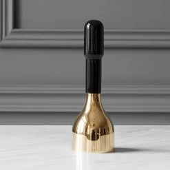 Skultuna Ring My Bell, Schwarz – Messing 6 Skultuna Ring My Bell, Schwarz – Messing -Dekohaus Verkauf 10Ringmybell iso HV