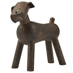 Kay Bojesen Hund Tim, Dunkelbraun