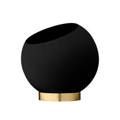AYTM Globe Blumentopf, XS, Schwarz