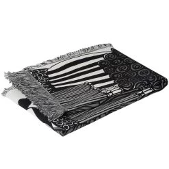 Marimekko Decke Siirtolapuutarha, Schwarz – Gebrochenes Weiß