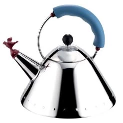 Alessi Wasserkocher 9093, 2 L, Blau