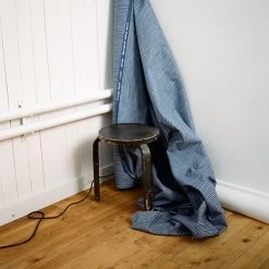 Dekohaus Verkauf 13 Artek Acrylbeschichteter Stoff Rivi, 145 X 300 Cm, Blau – Weiß