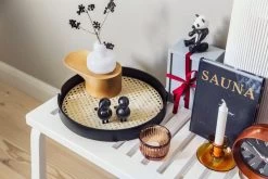 Vitra Chronopak Tischuhr, Walnussfurnier -Dekohaus Verkauf 14FDS joulu19 suvi kesalainen