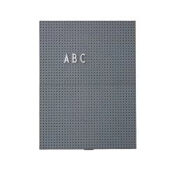 Design Letters Messageboard A4, Dunkelgrau