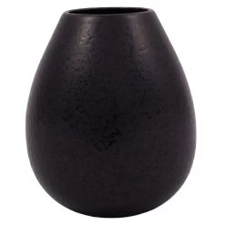 Vase Milo Drop, Schwarz