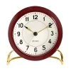 AJ Station Tischuhr Mit Wecker, Bordeauxrot -Dekohaus Verkauf 1AJ AK