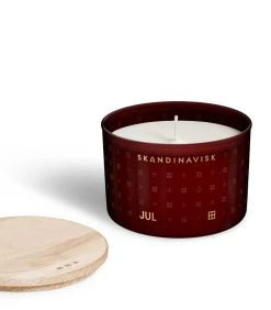 Skandinavisk Duftkerzen-Set 2 Stück, WHITE CHRISTMAS -Dekohaus Verkauf 20213 4 JUL CANDLE 90G