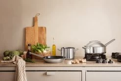 Eva Solo Eva Trio Steel Line Topf, 2,2 l, Recycelter Stahl -Dekohaus Verkauf 204922 2