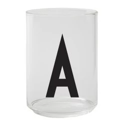 Design Letters Trinkglas Arne Jacobsen, A-Z