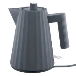 Alessi Plissé Wasserkocher, 1 L, Grau