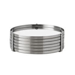 Stelton Arne Jacobsen Untersetzer, 6 Stück