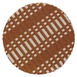 Sitzkissen Nereus Discushion, Ziegelfarben