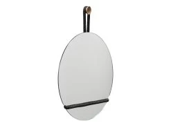 Design House Stockholm Lasso Spiegel, Rund -Dekohaus Verkauf 2655 0008Lasso Mirror 2Round Side