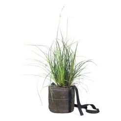 Hängender Stoffblumentopf, 3 L, Geotextil -Dekohaus Verkauf 304136 2 HANGING ROUND POT 3L GEOTEXTILE FABRIC BACSAC