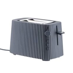 Alessi Plissé Toaster, Grau
