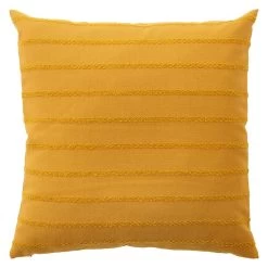 Menu Losaria Kissen, 60 × 60 cm, Ocker