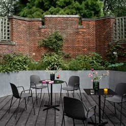 Hay Tisch Neu Rund, Anthrazit -Dekohaus Verkauf 40HaySS2017 iso HV