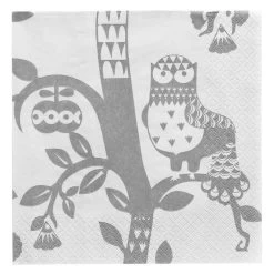 Iittala Taika Papierserviette, 33 Cm, Grau