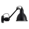 Lampe Gras 304 Classic Außenlampe, Runder Schirm, Schwarz -Dekohaus Verkauf 4 N304 XL OUTDOOR BL SAT ROUND EE
