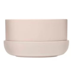 Iittala Nappula Blumentopf Mit Untersetzer, 240 X 130 Mm, Beige