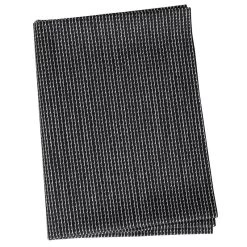 Artek Baumwollstoff Rivi, 150 X 300 Cm, Schwarz – Weiß