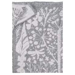 Villiyrtit Tischtuch/Überwurf, 150 X 200 Cm, Schwarz – Leinenbei