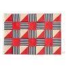 Hay Sobremesa Tischset, Gestreift, Rot -Dekohaus Verkauf 541557 Sobremesa Place Mat stripe red
