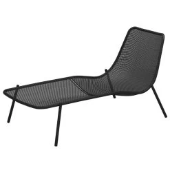 EMU Round Sonnenliege, Schwarz