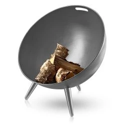 Eva Solo FireGlobe Außenkamin -Dekohaus Verkauf 571099 FireGlobe Fireplace 1 Braende Grey aRGB High
