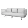 Nest 3-Sitzer-Sofa, Weiß -Dekohaus Verkauf 57523WSW