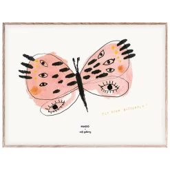 Fly High Poster, 40 X 30 Cm