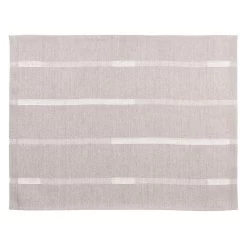 Linnea Tischset, Leinenbeige – Weiß