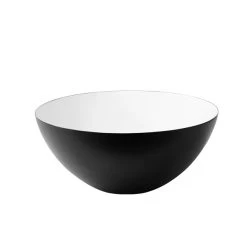 Normann Copenhagen Krenit Schale, 60 Cl, Schwarz-weiß