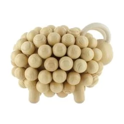 Pikkupässi Figur, Lackiertes Holz