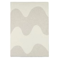 Marimekko Lokki Decke, Weiß – Beige