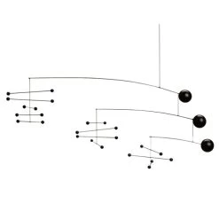 Symphony In 3 Movements Mobile, Schwarz