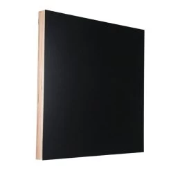 Noteboard, Quadratisch, 50 Cm, Schwarz