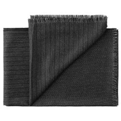 Pine Überwurf, Schwarz - Weiß