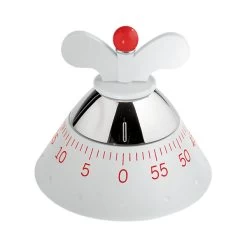 Alessi Kitchen Timer, Weiß