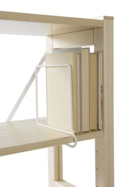 Wire Buchstütze, Quadratisch, Weiß -Dekohaus Verkauf A5575 neli valk2 Lundia