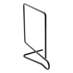 Wire Buchstütze, Quadratisch, Schwarz