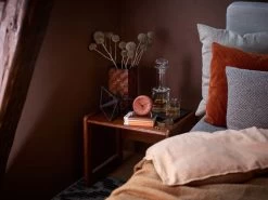 AJ City Hall Tischuhr Mit Wecker, Blasses Orange -Dekohaus Verkauf AJ 43692 04