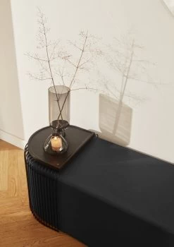 AYTM Glacies Vase, M, Schwarz -Dekohaus Verkauf AYTM D1 06 372 sort