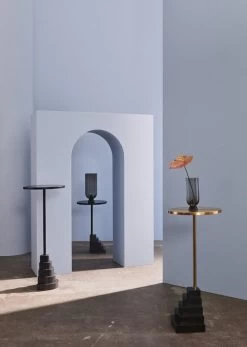 AYTM Glacies Vase, M, Schwarz -Dekohaus Verkauf AYTM D3 17 158