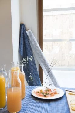 Artek Acrylbeschichteter Stoff Rivi, 145 X 300 Cm, Blau – Weiß -Dekohaus Verkauf Artek Rivi RonanErwanBouroullec 33 photo Sumiyo Ida