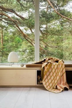 Bislett Überwurf 200 X 135 Cm, Pfirsichfarben – Pistazienfarben -Dekohaus Verkauf BISLETT 5151 Peach and pistachio